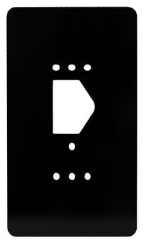 Gallagher T15 DRESS PLATE BLACK PK 10