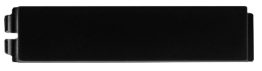 2N IP VERSO BLIND BUTTON BLACK