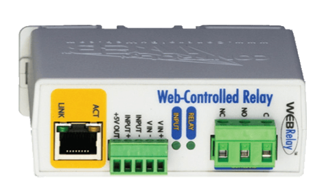 AXIS WEB RELAY - 1 OUTPUT, 1 INPUT