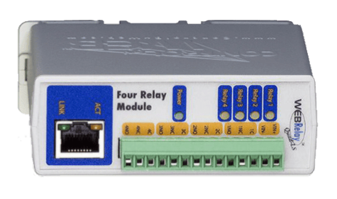 AXIS WEB RELAY - 4 OUTPUTS, 0 INPUT, PoE