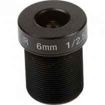 AXIS ACC LENS M12 6MM F1.6 10 PCS