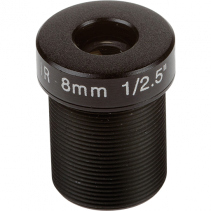 ACC LENS M12 8MM F1.6 10 PCS