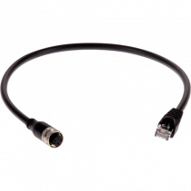 AXIS M12(F)-RJ45(M) CABLE 0.5M (1.6FT)