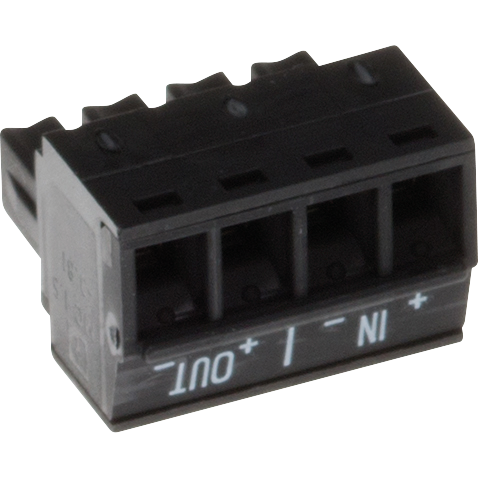 AXIS CONN A 4P3.81 STR IN/OUT 10P