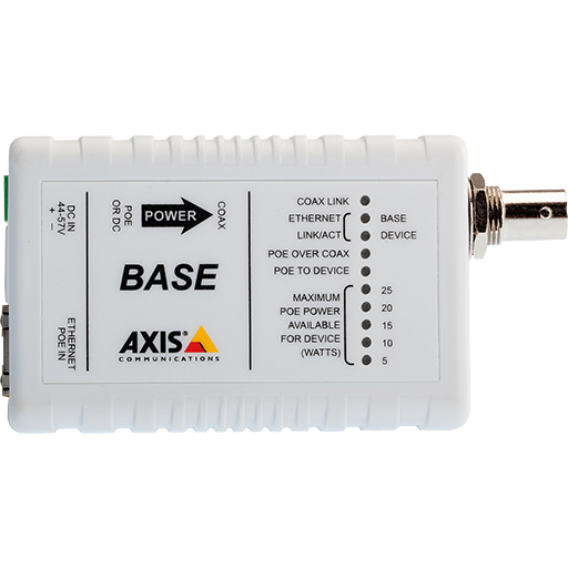 AXIS T8641 POE+ OVER COAX BASE