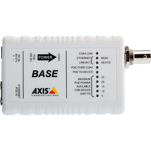 AXIS T8641 POE+ OVER COAX BASE